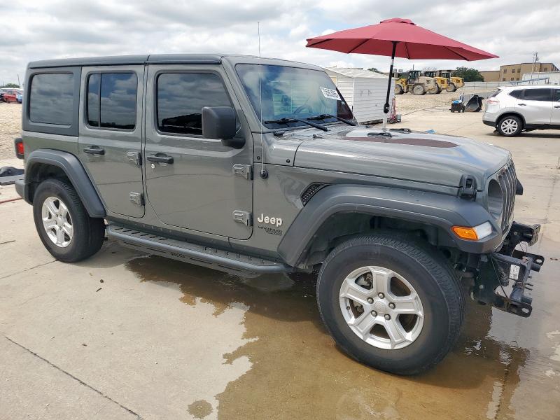 1C4HJXDN1LW155348 - 2020 JEEP WRANGLER U SPORT Grau Foto 4