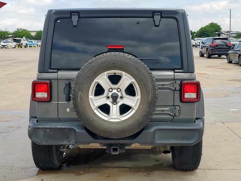 1C4HJXDN1LW155348 - 2020 JEEP WRANGLER U SPORT Grau Foto 6