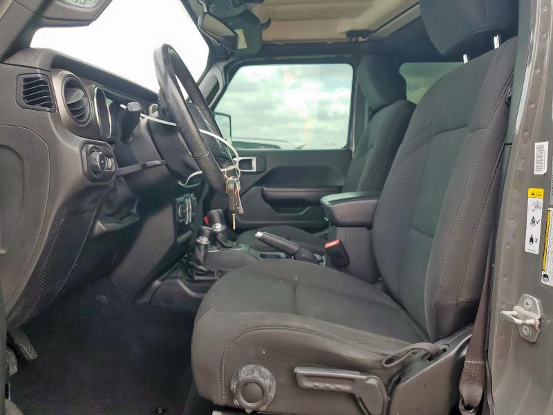 1C4HJXDN1LW155348 - 2020 JEEP WRANGLER U SPORT Grau Foto 7