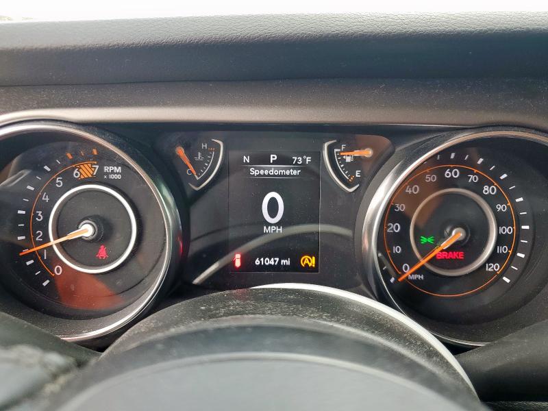 1C4HJXDN1LW155348 - 2020 JEEP WRANGLER U SPORT Grau Foto 9