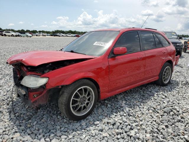 JM1BJ246821548258 - 2002 MAZDA PROTEGE PR5 红色 照片 1