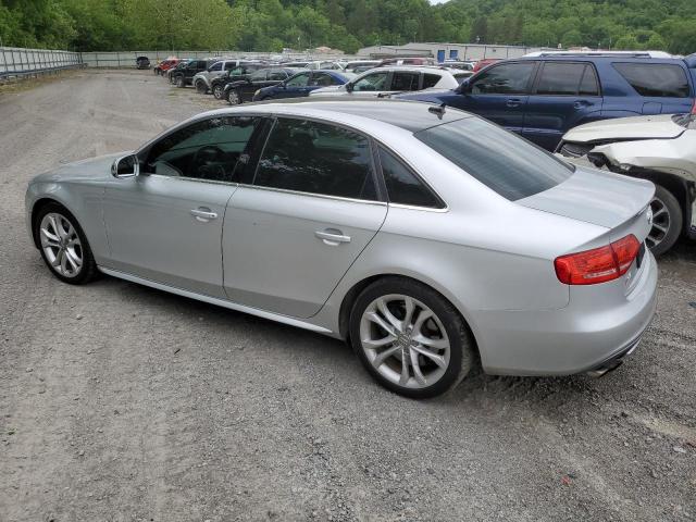 WAUKGAFL1AA108244 - 2010 AUDI S4 PRESTIGE SILVER photo 2