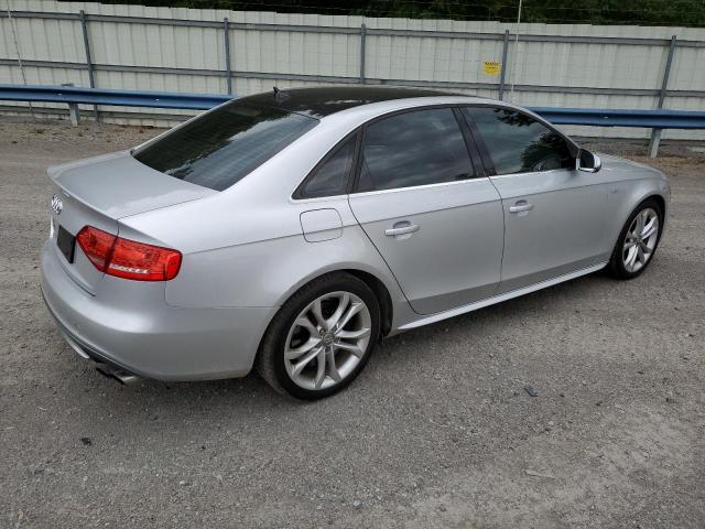 WAUKGAFL1AA108244 - 2010 AUDI S4 PRESTIGE SILVER photo 3