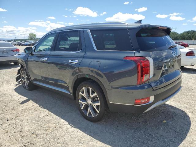 KM8R44HE0NU393531 - 2022 HYUNDAI PALISADE SEL GRAY photo 2