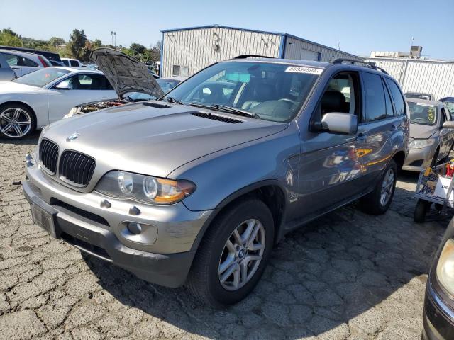 5UXFA13505LY01987 - 2005 BMW X5 3.0I GRAY photo 1