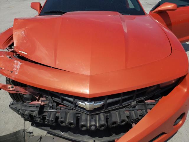 2G1FC1E38C9196119 - 2012 CHEVROLET CAMARO LT ORANGE photo 11