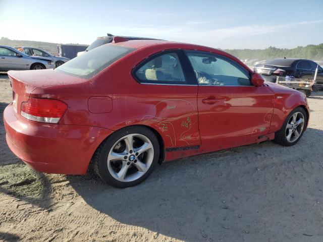 WBAUP7C51BVK78289 - 2011 BMW 128 I RED photo 3