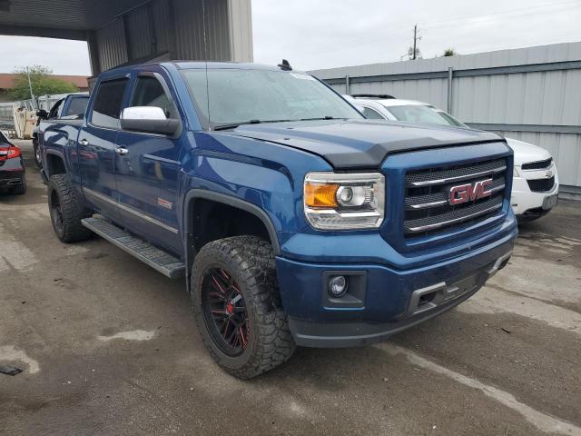 3GTU2UEC7FG215238 - 2015 GMC SIERRA K1500 SLE BLUE photo 4