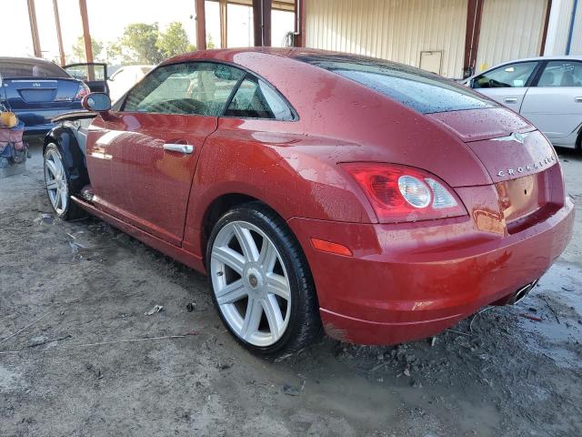 1C3AN69L04X008929 - 2004 CHRYSLER CROSSFIRE LIMITED RED photo 2
