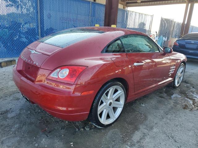 1C3AN69L04X008929 - 2004 CHRYSLER CROSSFIRE LIMITED RED photo 3