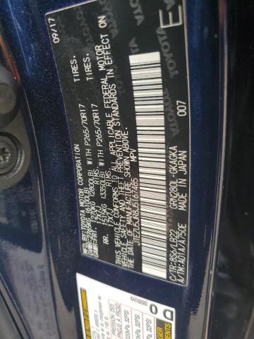 JTEZU5JR8J5167485 - 2018 TOYOTA 4RUNNER SR5 蓝色 照片 14