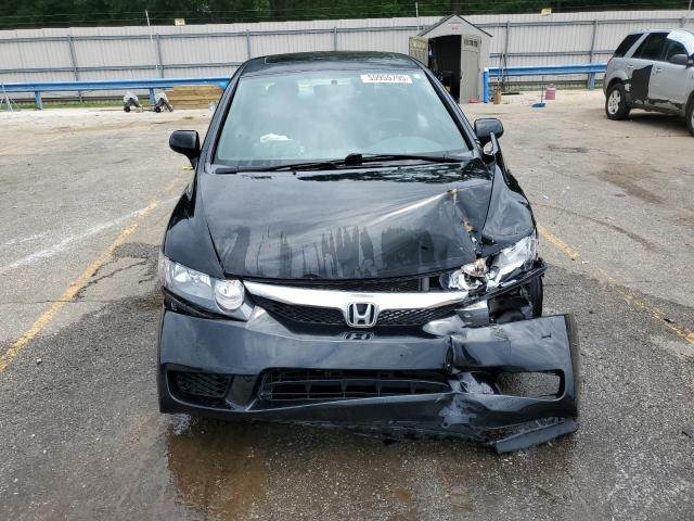 1HGFA16929L019701 - 2009 HONDA CIVIC EXL BLACK photo 5