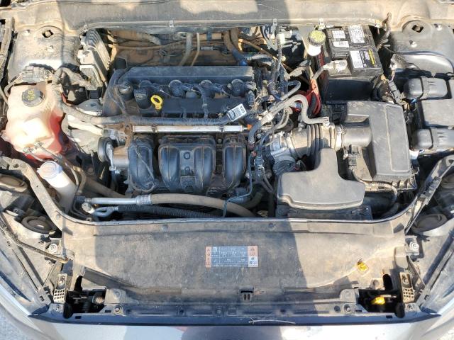 3FA6P0G74KR249936 - 2019 FORD FUSION S GRAY photo 11