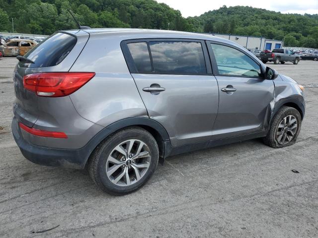 KNDPB3AC4E7561075 - 2014 KIA SPORTAGE BASE GRAY photo 3