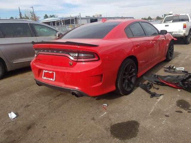 2C3CDXGJ9LH216474 - 2020 DODGE CHARGER SCAT PACK RED photo 4