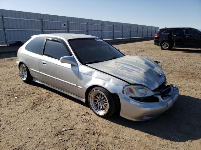 2HGEJ6442YH103450 - 2000 HONDA CIVIC DX SILVER photo 4