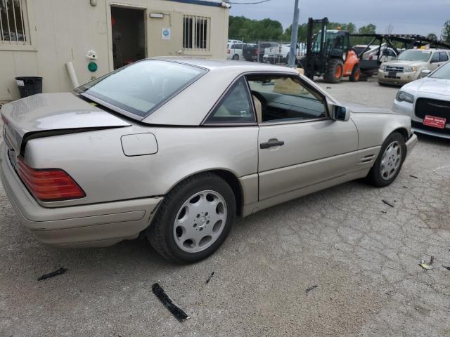 WDBFA63F8TF127671 - 1996 MERCEDES-BENZ SL 320 BEIGE photo 3