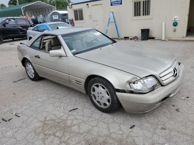 WDBFA63F8TF127671 - 1996 MERCEDES-BENZ SL 320 BEIGE photo 4