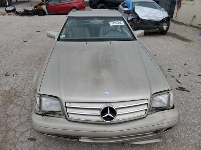 WDBFA63F8TF127671 - 1996 MERCEDES-BENZ SL 320 BEIGE photo 5