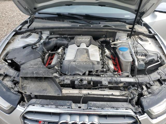 WAUVGAFR9DA000394 - 2013 AUDI S5 PRESTIGE SILVER photo 11