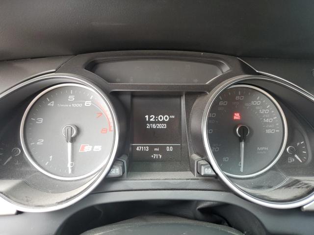 WAUVGAFR9DA000394 - 2013 AUDI S5 PRESTIGE SILVER photo 9