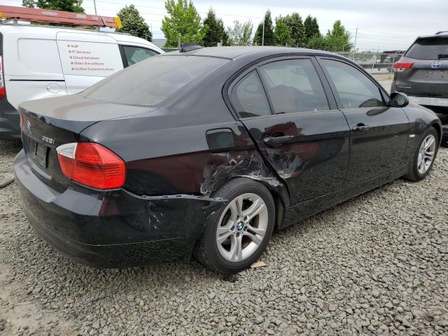 WBAVA37528NL53437 - 2008 BMW 328I I BLACK photo 3