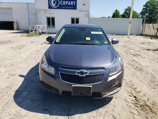 1G1PC5SB5E7302053 - 2014 CHEVROLET CRUZE LT BLUE photo 5