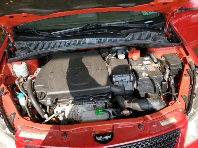 JS2YB5A32C6302688 - 2012 SUZUKI SX4 RED photo 11