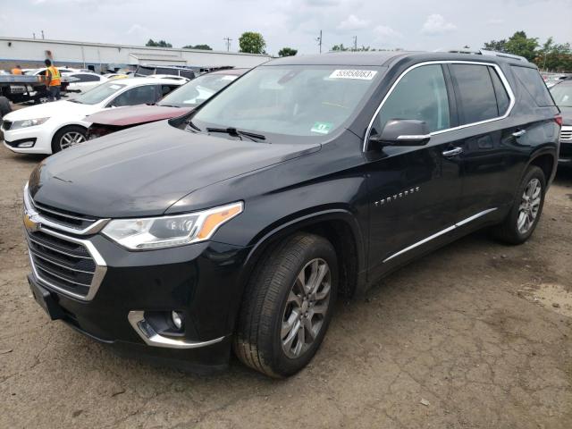 1GNEVJKW5JJ132592 - 2018 CHEVROLET TRAVERSE PREMIER BLACK photo 1