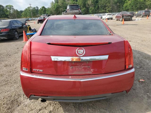 1G6DE5EY2B0170395 - 2011 CADILLAC CTS LUXURY COLLECTION RED photo 6
