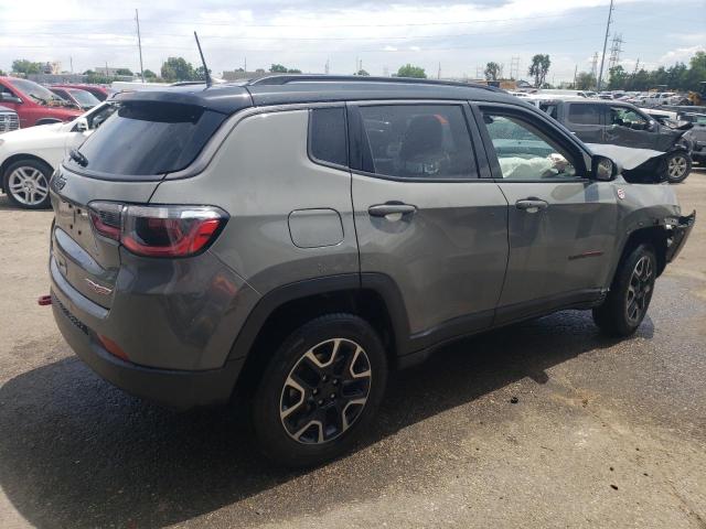 3C4NJDDB5KT675094 - 2019 JEEP COMPASS TRAILHAWK GRAY photo 3