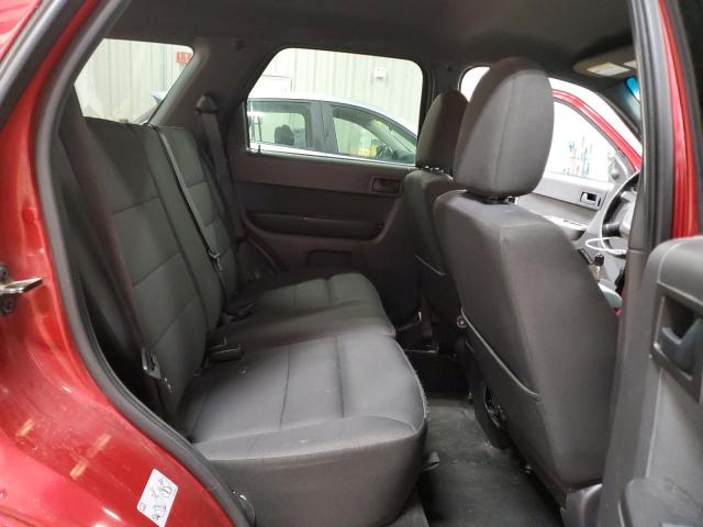 1FMCU9D71BKC11644 - 2011 FORD ESCAPE XLT 红色 照片 10