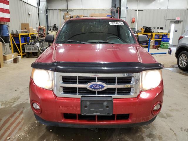 1FMCU9D71BKC11644 - 2011 FORD ESCAPE XLT 红色 照片 5