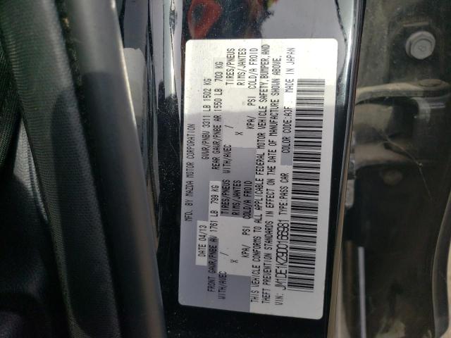 JM1DE1KZ9D0166981 - 2013 MAZDA MAZDA2 SPO 黑色 照片 12