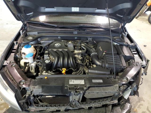 3VW2K7AJ0DM285608 - 2013 VOLKSWAGEN JETTA BASE 灰色 照片 11