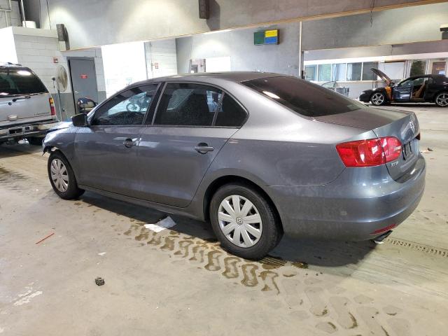 3VW2K7AJ0DM285608 - 2013 VOLKSWAGEN JETTA BASE 灰色 照片 2