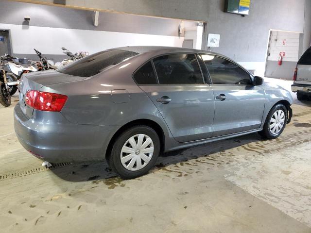 3VW2K7AJ0DM285608 - 2013 VOLKSWAGEN JETTA BASE 灰色 照片 3