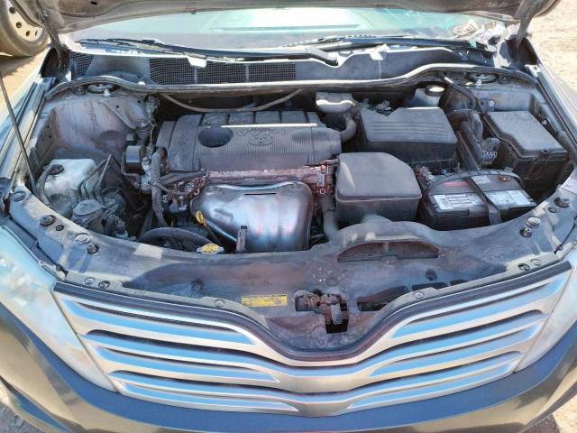 4T3ZA3BB1BU048352 - 2011 TOYOTA VENZA GRAY photo 11