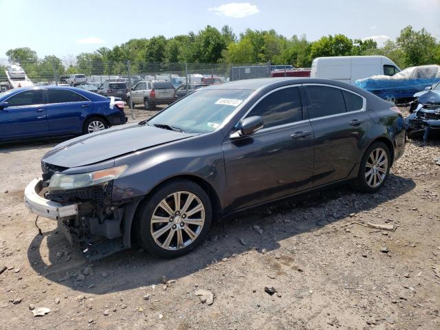 19UUA8F36EA000957 - 2014 ACURA TL SE GRAY photo 1