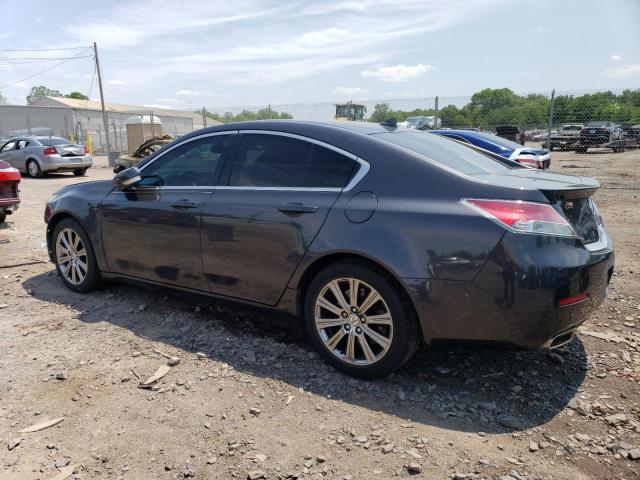 19UUA8F36EA000957 - 2014 ACURA TL SE GRAY photo 2