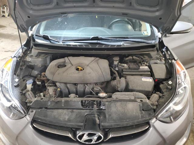 KMHDH4AE4DU804498 - 2013 HYUNDAI ELANTRA CO GLS GRAY photo 11