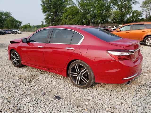 1HGCR2E16HA144465 - 2017 HONDA ACCORD SPORT SPECIAL EDITION RED photo 2