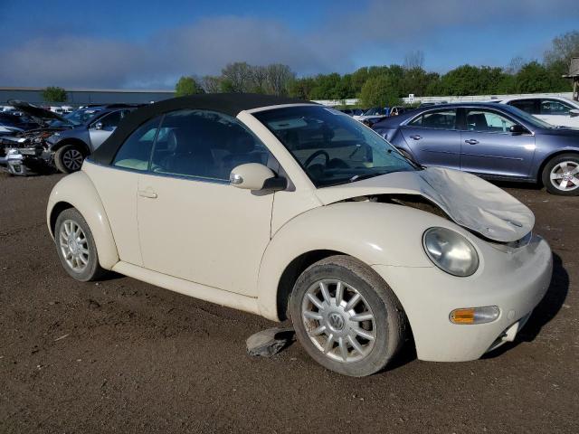 3VWCM21Y44M301226 - 2004 VOLKSWAGEN NEW BEETLE GLS CREAM photo 4