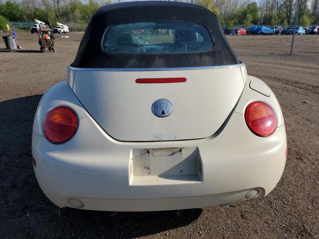 3VWCM21Y44M301226 - 2004 VOLKSWAGEN NEW BEETLE GLS CREAM photo 6
