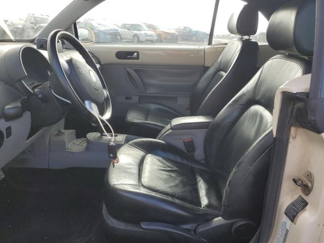 3VWCM21Y44M301226 - 2004 VOLKSWAGEN NEW BEETLE GLS CREAM photo 7