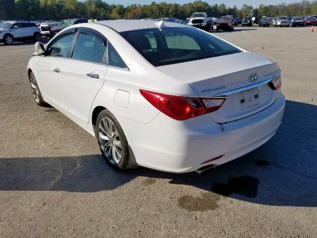 5NPEC4AC3CH389060 - 2012 HYUNDAI SONATA SE თეთრი ფოტო 3