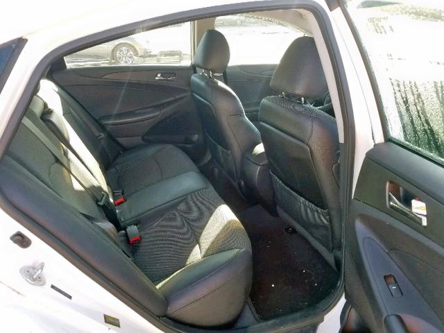 5NPEC4AC3CH389060 - 2012 HYUNDAI SONATA SE თეთრი ფოტო 6