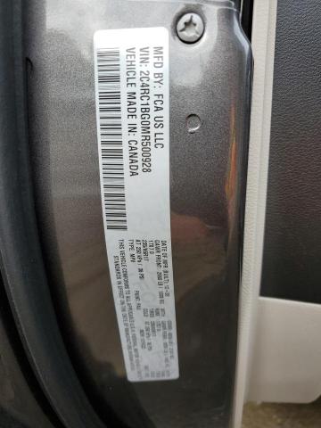 2C4RC1BG0MR500928 - 2021 CHRYSLER PACIFICA TOURING L GRAY photo 14