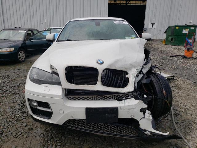 5UXFG2C51E0H09747 - 2014 BMW X6 XDRIVE35I WHITE photo 5