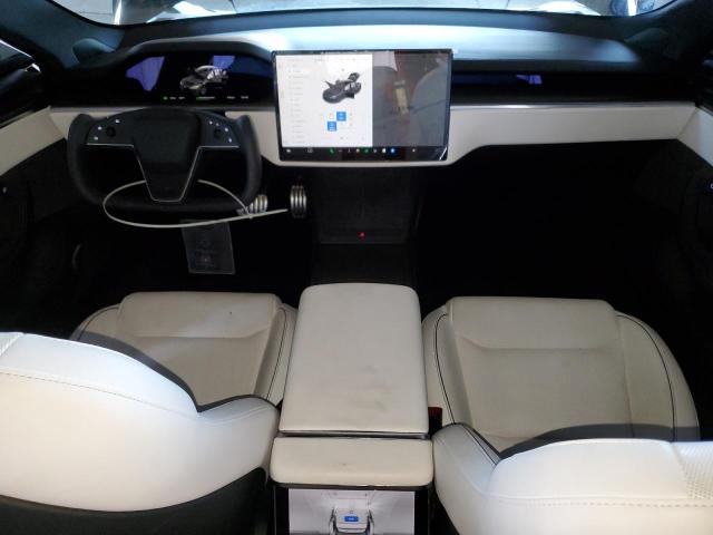 5YJSA1E62MF446893 - 2021 TESLA MODEL S BLACK photo 8